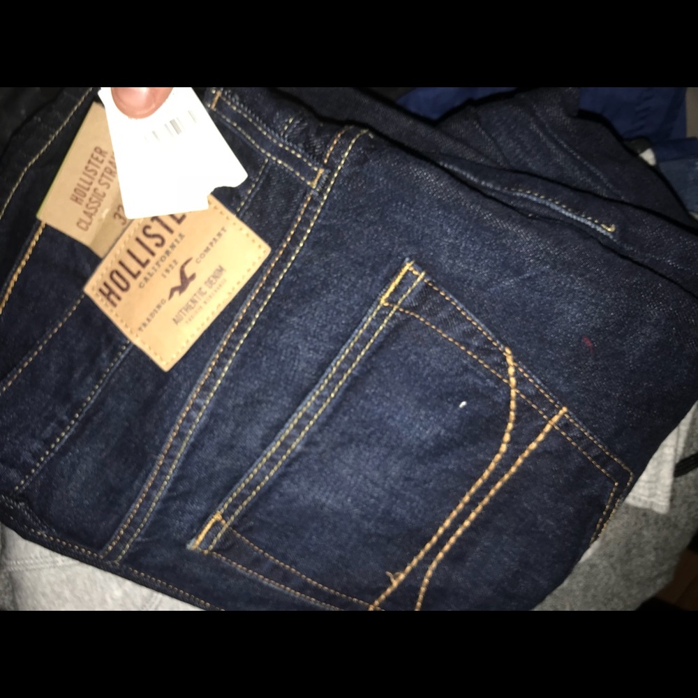 Hollister blue jeans